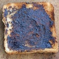 Vegemite on Toast Royalty Free Stock Photo