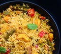 Vegetable Biryani Royalty Free Stock Photo