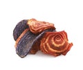 Vegetable chips isolated Royalty Free Stock Photo