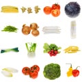 Vegetable collection Royalty Free Stock Photo