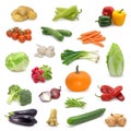 Vegetable collection Royalty Free Stock Photo