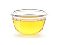 Vegetable Cooking Oil in glass bowl