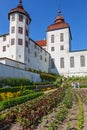 Vegetable cultivation at Lacko castle garden