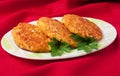 Vegetable cutlets with cabbage