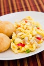 Vegetable Dumpling & Saltfish Royalty Free Stock Photo