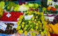 Vegetable and fruit market in Venice, Italy Royalty Free Stock Photo