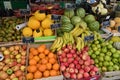 Vegetable and fruit vendor in Copenhagen Denmark