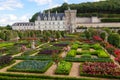 Vegetable Gardens of the Villandry Castle, France