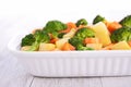 Vegetable gratin Royalty Free Stock Photo