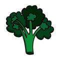 Vegetable icon image Royalty Free Stock Photo