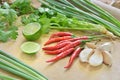 Vegetable ingredients Royalty Free Stock Photo