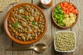 Vegetable lentil soup Royalty Free Stock Photo