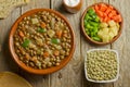 Vegetable lentil soup Royalty Free Stock Photo