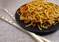 Vegetable Lo Mein Royalty Free Stock Photo