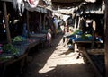 Vegetable market in Bamako Royalty Free Stock Photo