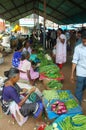Vegetable market of Goa. Royalty Free Stock Photo