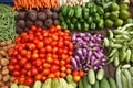 Vegetable market. India Royalty Free Stock Photo