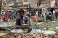 Vegetable market in Kolkata Royalty Free Stock Photo