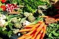 Vegetable market Royalty Free Stock Photo