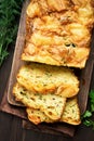 Vegetable moist bread Royalty Free Stock Photo