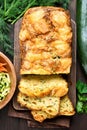 Vegetable moist bread Royalty Free Stock Photo