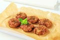 Vegetable patties Royalty Free Stock Photo