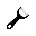 Vegetable peeler icon simple design