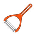 Vegetable Peeler Icon