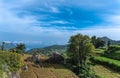 Vegetable plots on highlands in Nilgiri Hills, India.