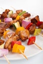 Vegetable and Poultry Grilled Kebabs