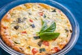 Vegetable Quiche Royalty Free Stock Photo