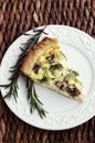 Vegetable Quiche Royalty Free Stock Photo