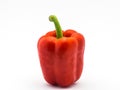 vegetable red pepper isolated white background Royalty Free Stock Photo