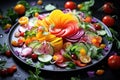 vegetable salad vegetarian