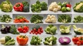 Vegetable Sampler Royalty Free Stock Photo
