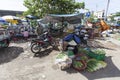 Vegetable seller in Ho Ch Minh, Vietnam