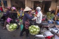 Vegetable seller