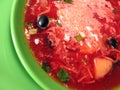 Vegetable soup - borsch