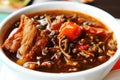 `Vegetable Soup With Pork Rips`