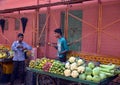 Vegetable stall in Rishikesh