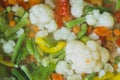 Vegetable Stew with selective focus