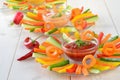 Vegetable sticks Royalty Free Stock Photo
