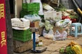 Vegetable street shop