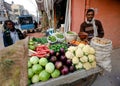 Vegetable street vendor