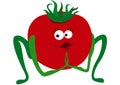 Vegetable yoga tomato