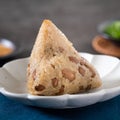 Vegetable zongzi. Vegetarian rice dumpling for Duanwu Dragon Boat Festival food