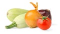 Isolated vegetables Royalty Free Stock Photo