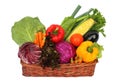 Vegetables in basket