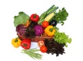 Vegetables in basket