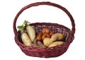 Vegetables in the basket